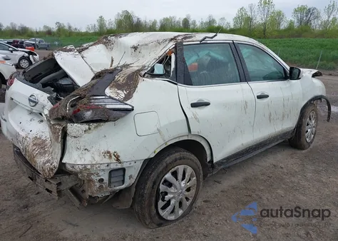 2017 Nissan Rogue S из США, поврежденный, VIN 5N1AT2MV3HC773368